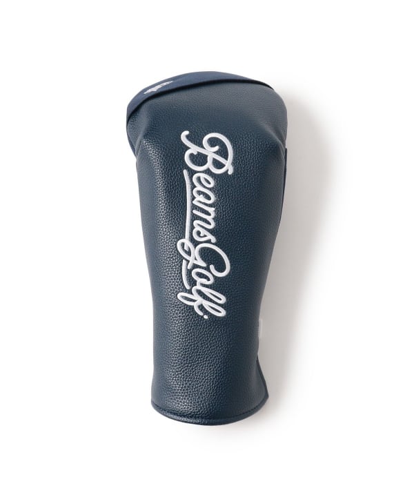 BEAMS GOLF（ビームス ゴルフ）スクリプトロゴ ヘッドカバー ネイビー