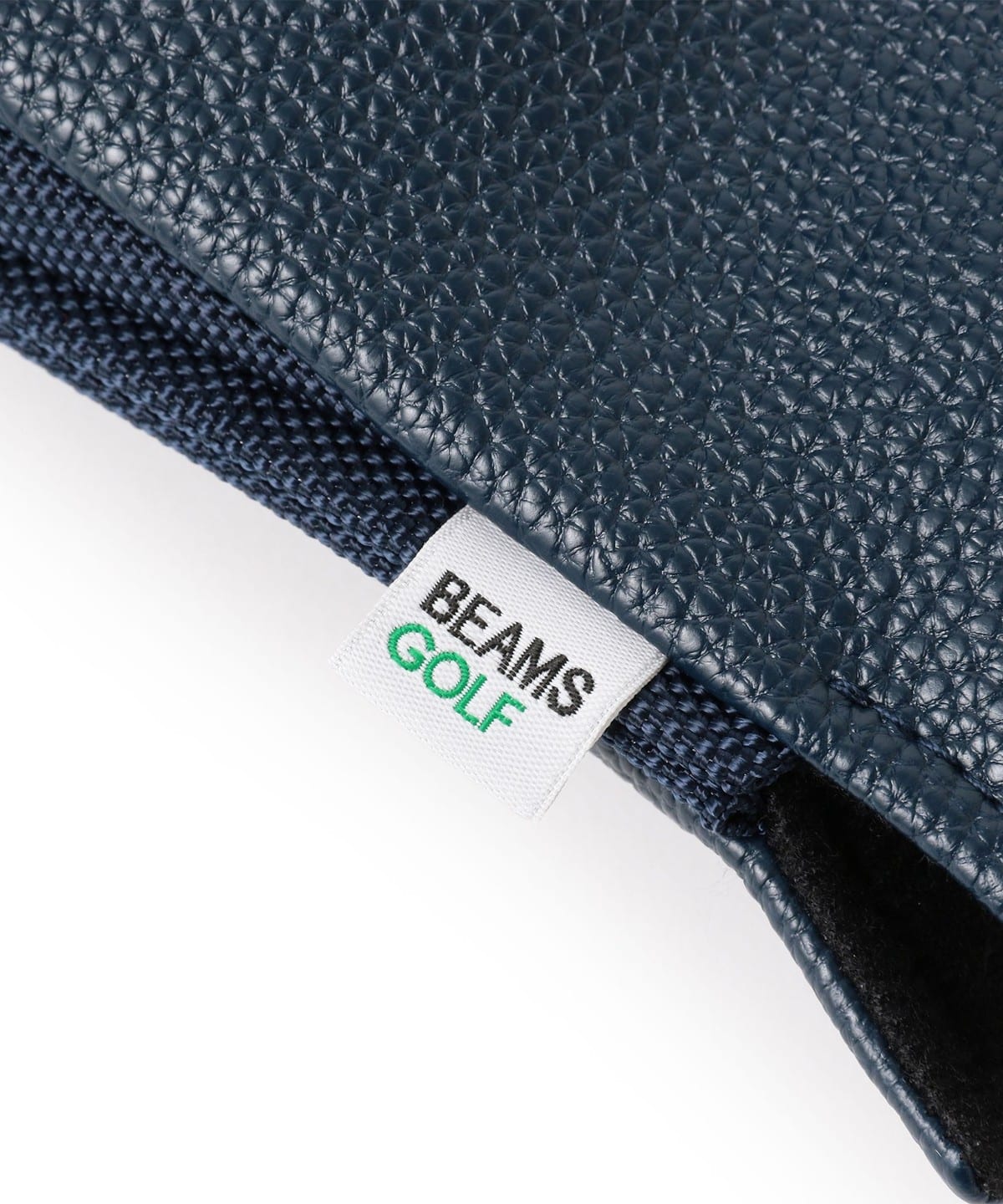 BEAMS GOLF（ビームス ゴルフ）スクリプトロゴ ヘッドカバー ネイビー