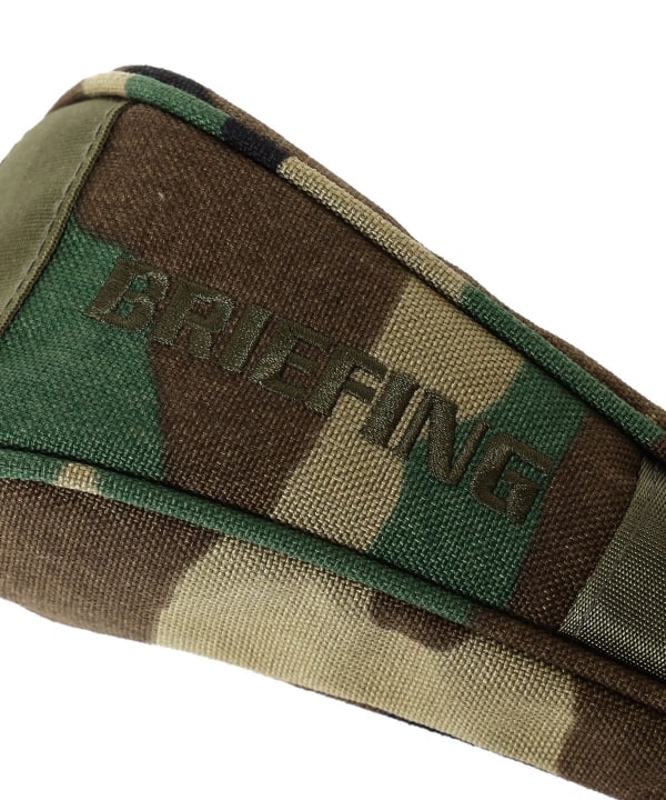 【別注】BRIEFING / WOODLAND CAMOUFLAGE ヘッドカバー（ユーティリティ用）