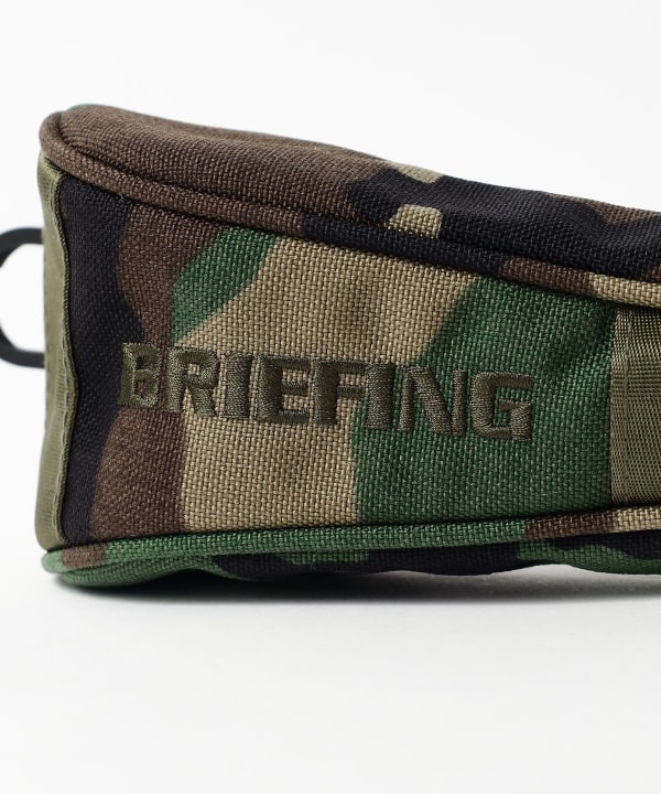 【別注】BRIEFING / WOODLAND CAMOUFLAGE ヘッドカバー（ユーティリティ用）