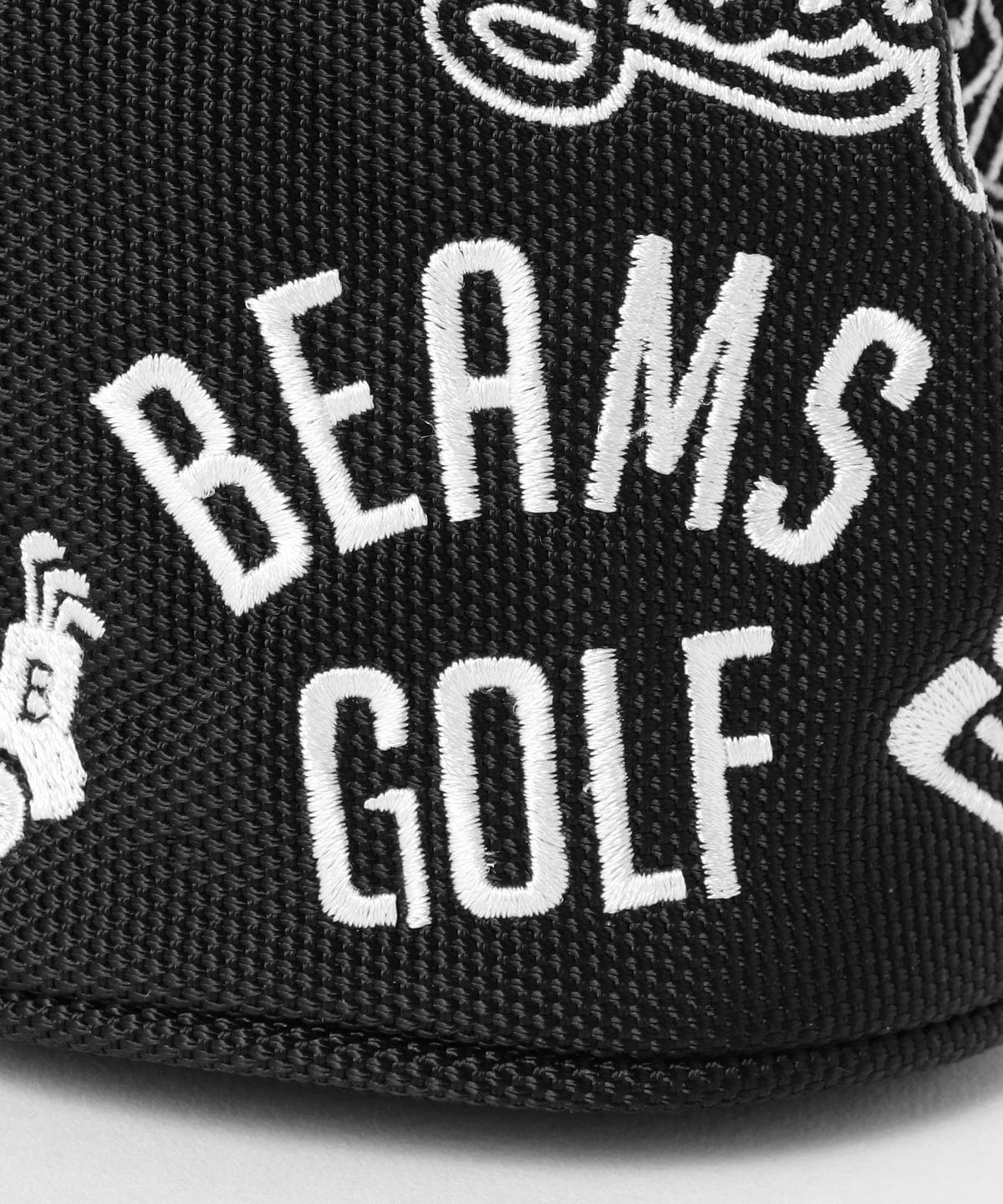 58%OFF!】 ゴルフ PRG×BEAMS GOLF スーベニア ラウンド ロゴ ポーチ