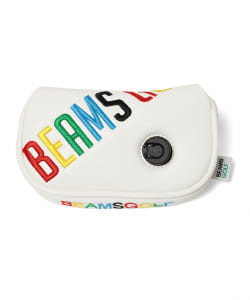 BEAMS GOLF / マルチカラー パターカバー（ハーフマレット型）