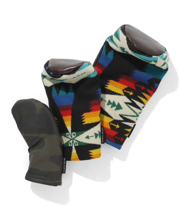 Beams Golf ビームス ゴルフ Seamus Golf Beams Golf 別注 ヘッドカバー セット 雑貨 ホビー スポーツ ゴルフ グッズ 通販 Beams