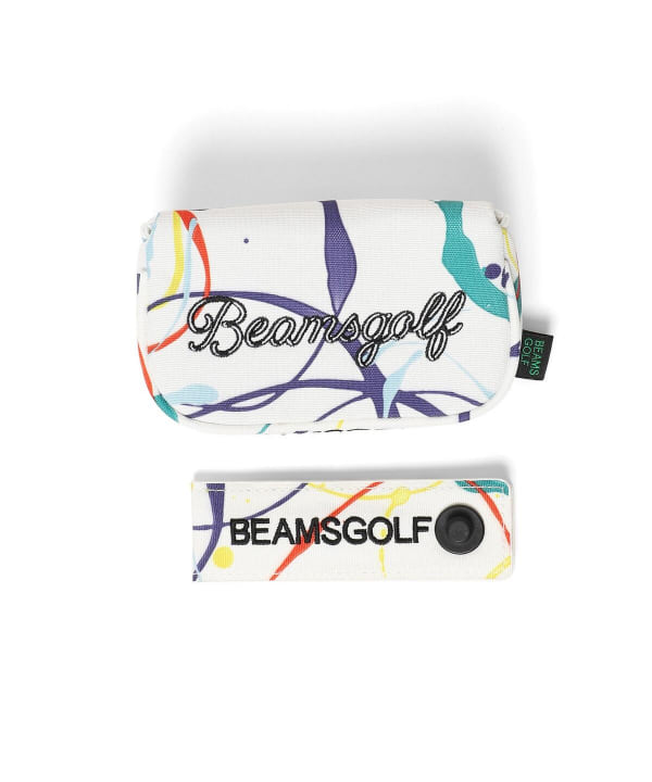 Beams Golf ビームス ゴルフ Beams Golf スプラッシュ柄 パターカバー ハーフマレット型 雑貨 ホビー スポーツ ゴルフグッズ 通販 Beams