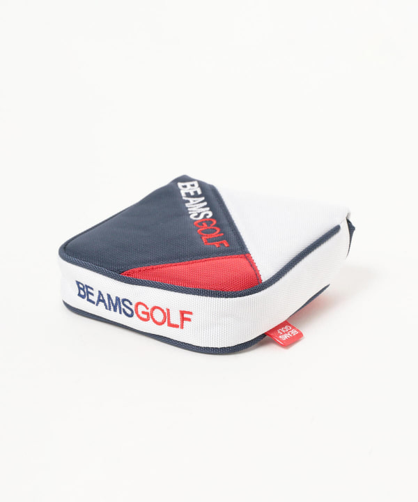 BEAMS GOLF（ビームス ゴルフ）BEAMS GOLF / スラッシュ 切り替え パターカバー（マレット型）（雑貨・ホビー・スポーツ ゴルフ グッズ）通販｜BEAMS