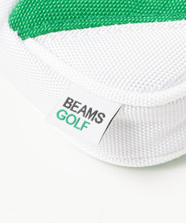 BEAMS GOLF（ビームス ゴルフ）BEAMS GOLF / スラッシュ 切り替え パターカバー（ハーフマレット型）（雑貨・ホビー・スポーツ ゴルフ グッズ）通販｜BEAMS