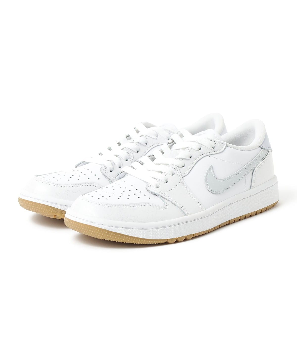 〈WOMEN〉NIKE / エア ジョーダン 1 LOW G WHITE シューズ WOMEN WHITE 24.5 〈WOMEN〉NIKE / エア ジョーダン 1 LOW G WHITE シューズ WOMEN WHITE 24.5