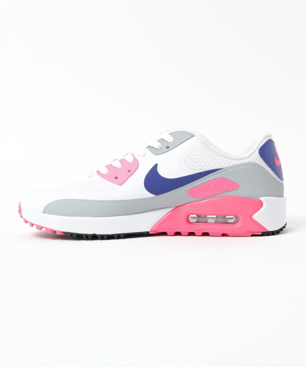 27cm ナイキ エアマックス90 ゴルフ ホワイト/レーザーピンク/コンコルド Amazon | [ナイキ] エア マックス 90 G AIR MAX 90 G ホワイト