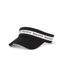 〈WOMEN〉BEAMS GOLF / ロゴテープ サンバイザー