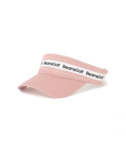 〈WOMEN〉BEAMS GOLF / ロゴテープ サンバイザー