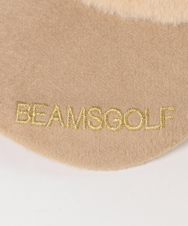 BEAMS GOLF(ビームス ゴルフ)〈WOMEN〉イヤーマフ付き ファー BEAMS GOLF(ビームス ゴルフ)〈WOMEN〉イヤーマフ付き ファー