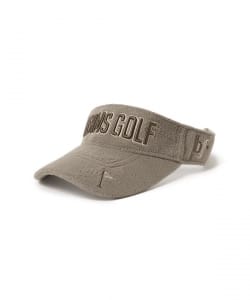 BEAMS GOLF / 抓毛絨 LOGO 遮陽帽