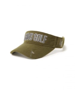 BEAMS GOLF / 抓毛絨 LOGO 遮陽帽