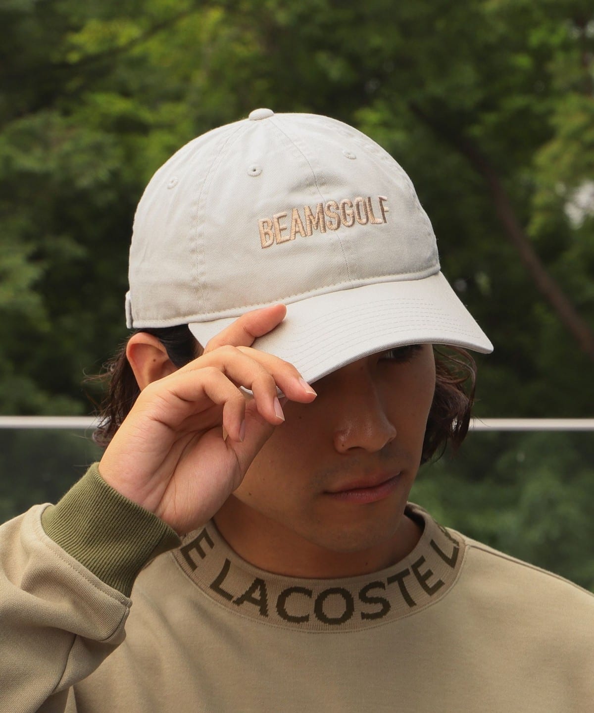 BEAMS GOLF キャップ＜黒＞