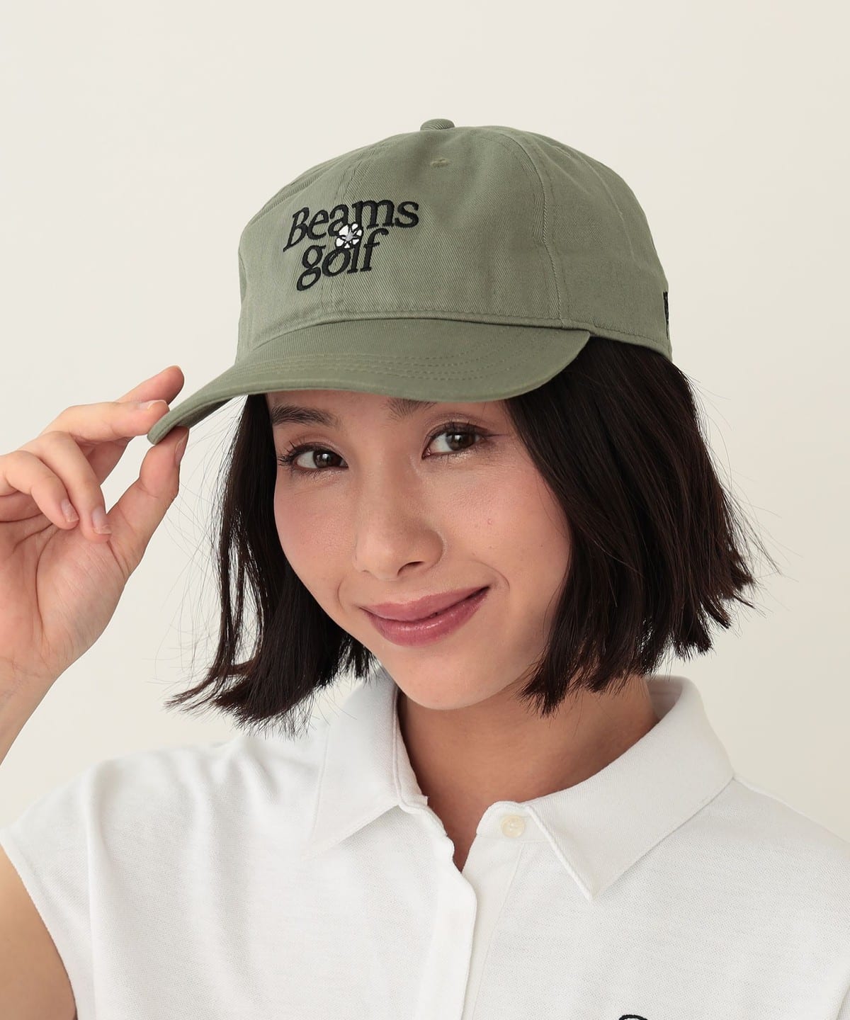 BEAMS GOLF (BEAMS GOLF) BEAMS GOLF / 花标识帽 (帽子帽) 邮购 | BEAMS