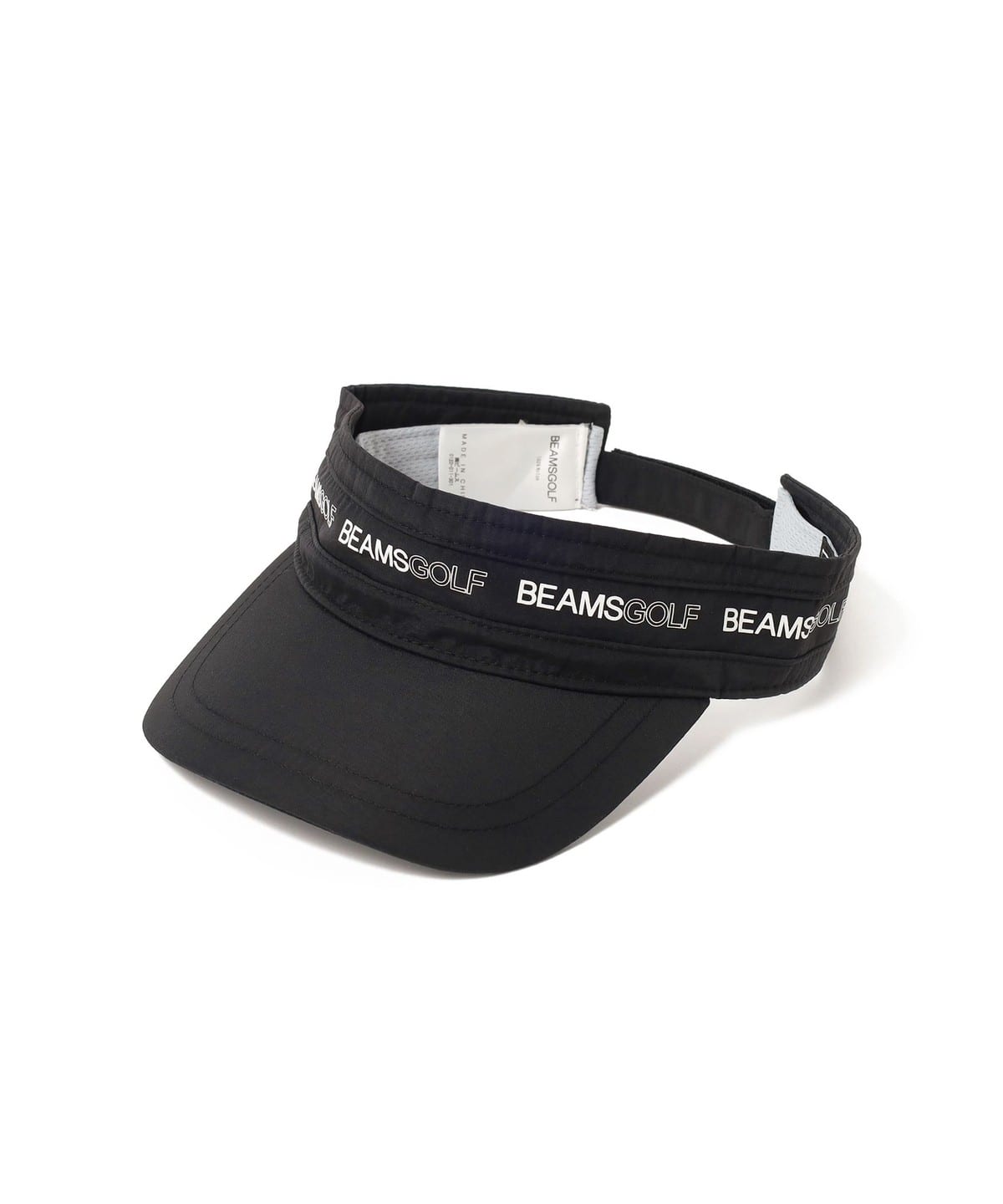 〈WOMEN〉 ロゴテープ サンバイザー 帽子 WOMEN BLACK ONE SIZE 〈WOMEN〉 ロゴテープ サンバイザー 帽子 WOMEN BLACK ONE SIZE