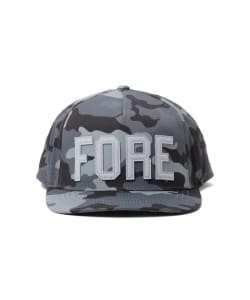 G FORE × BEAMS GOLF / 別注 CITY-CAMO フラットバイザー キャップ