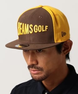 NEWERA×BEAMS GOLF / 別注9FIFTY フラットバイザー 17AW