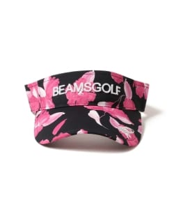 BEAMS GOLF ORANGE LABEL / フラワー サンバイザー