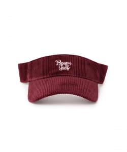 ＜WOMEN＞BEAMS GOLF  / コーデュロイ サンバイザー