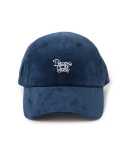 ＜WOMEN＞BEAMS GOLF  / ベロア 刺繍キャップ