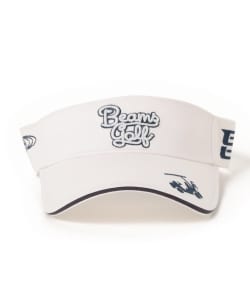 ＜MEN'S＞BEAMS GOLF / スクリプト サンバイザー 19SS