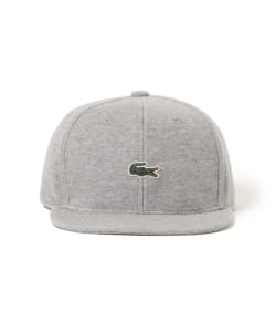 LACOSTE×BEAMS GOLF / スウェット 6パネル キャップ