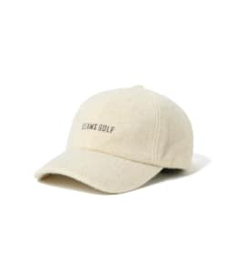 ＜WOMEN＞ BEAMS GOLF ORANGE LABEL / シャギー ロゴ キャップ