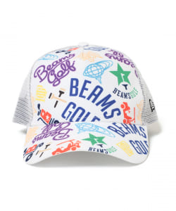NEW ERA×BEAMS GOLF /  別注 various メッシュキャップ