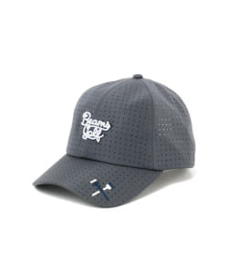 ＜WOMEN＞BEAMS GOLF ORANGE LABEL / パンチング スクリプト キャップ