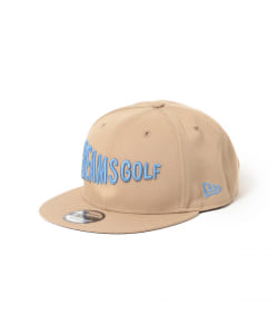 NEWERA × BEAMS GOLF / 別注 9FIFTY フラットバイザー キャップ 2021AW