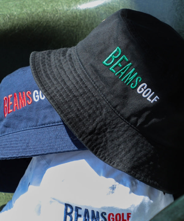 BEAMS GOLF 帽子2個とチェックパンツ帽子 - キャップ