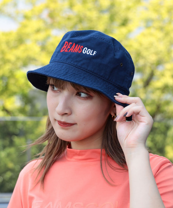 BEAMS GOLF 〈UNISEX〉BEAMS GOLF / FLAG LOGO 漁夫帽（帽子帽子）網購 