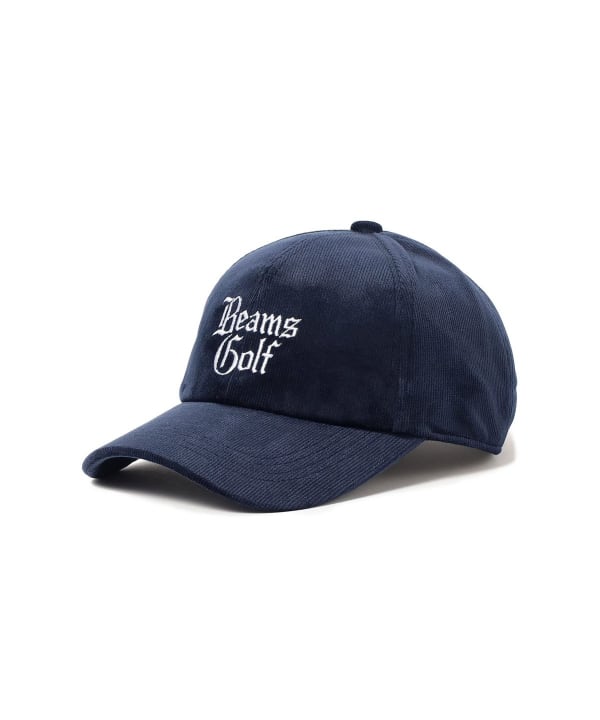 BEAMS GOLF（ビームス ゴルフ）〈WOMEN〉シーズンロゴ コーデュロイ キャップ 24AW（帽子 キャップ）通販｜BEAMS