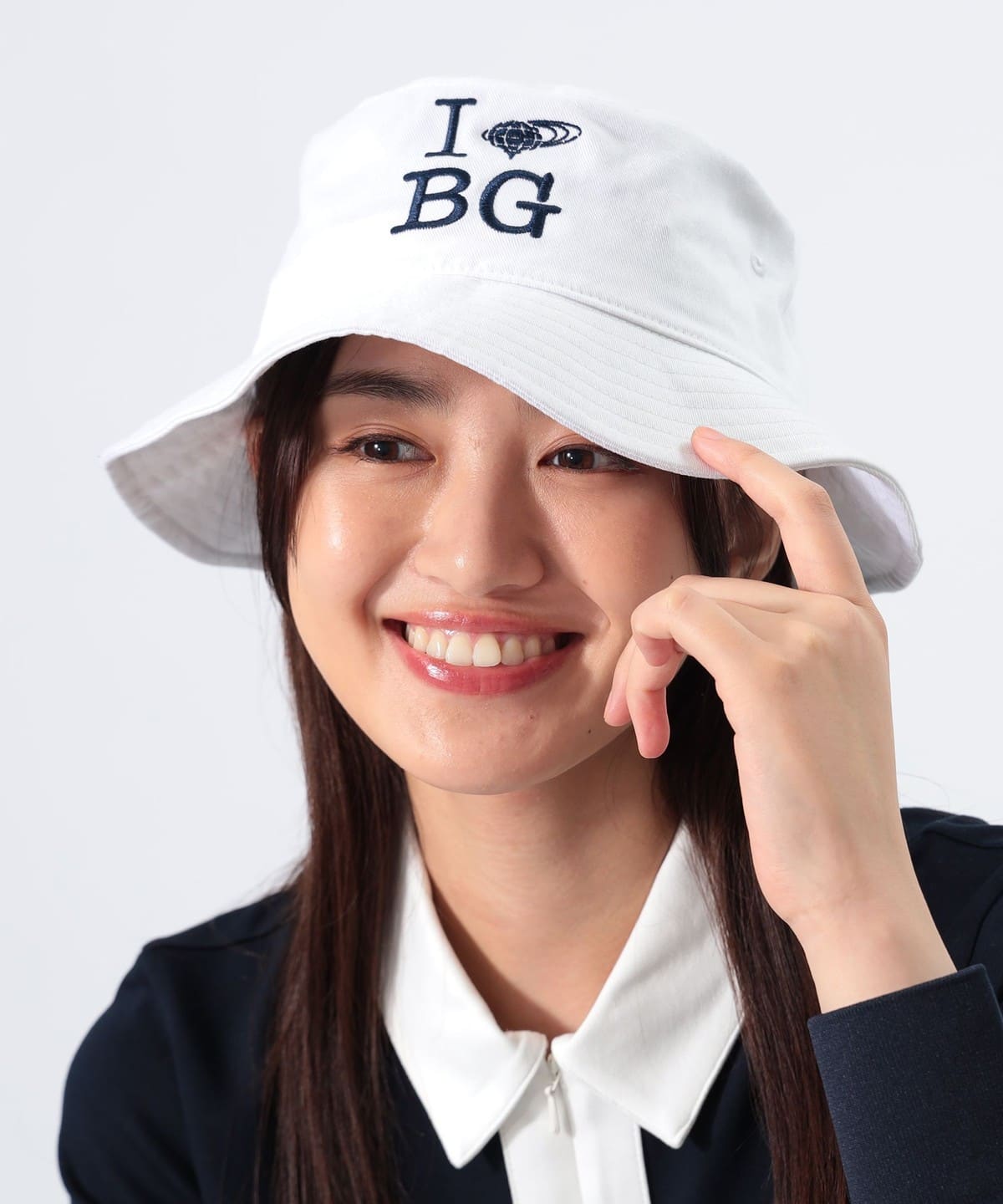 BEAMS GOLF（ビームス ゴルフ）〈WOMEN〉BG刺繍ロゴ バケットハット（帽子 ハット）通販｜BEAMS