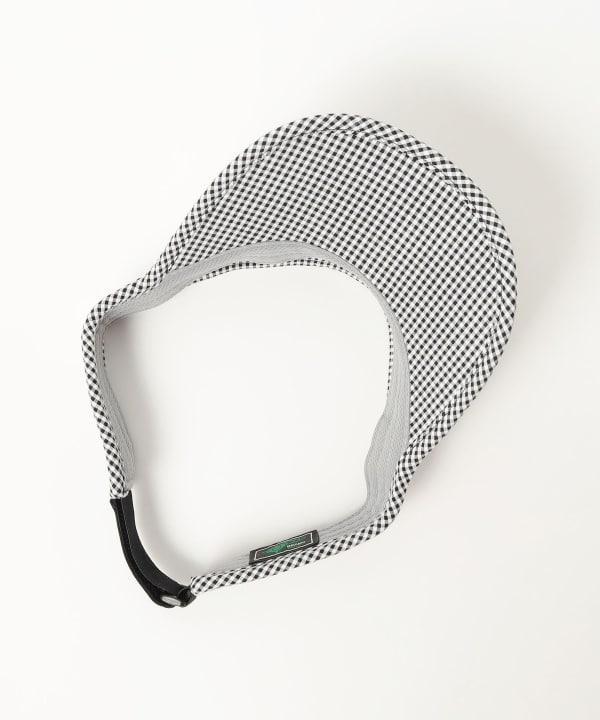 フェアライアー　ゴルフ　バイザー　サンバイザー　リボン　ギンガムチェック フェアライアー ゴルフ バイザー サンバイザー リボン ギンガム