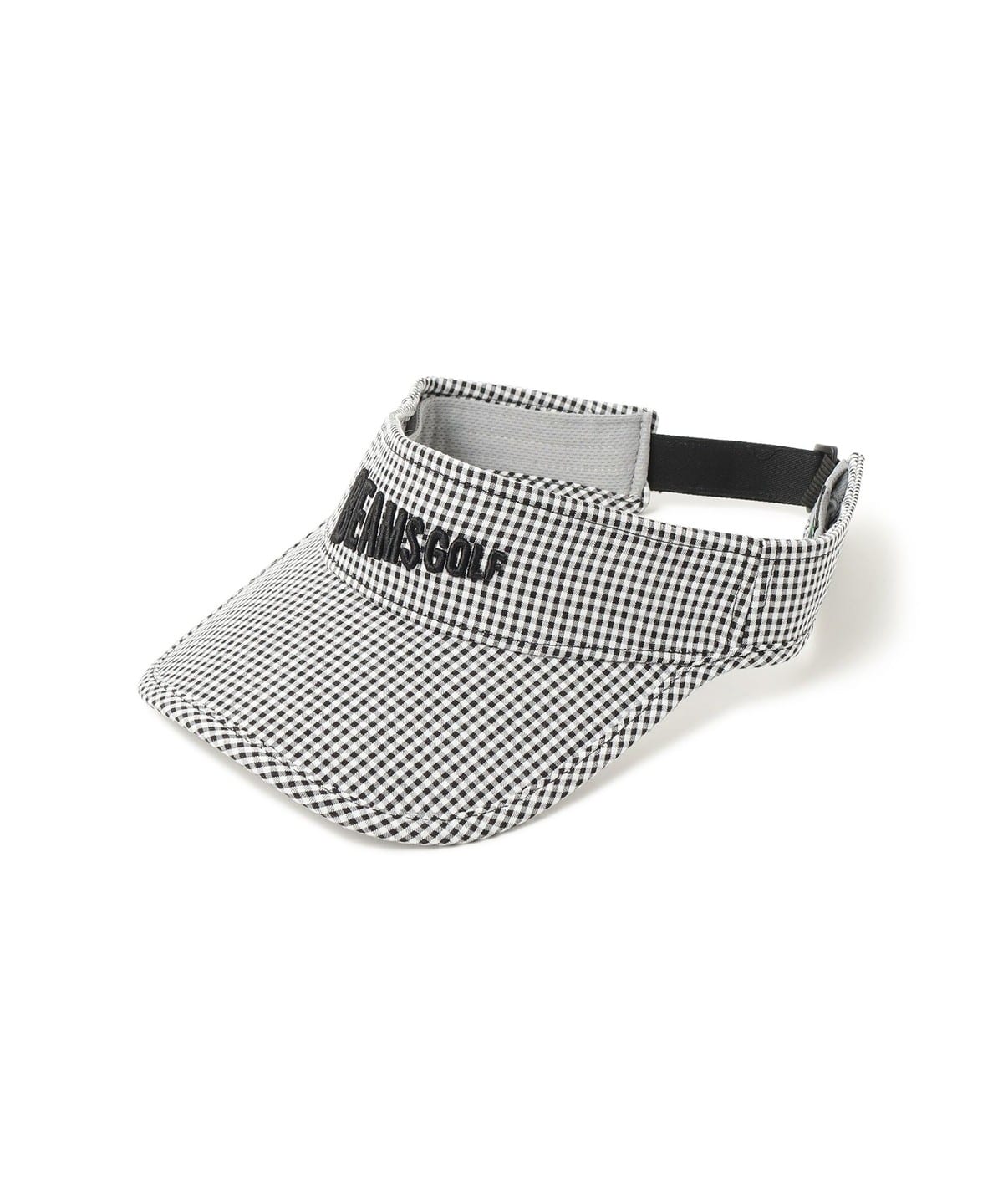 〈WOMEN〉サッカー サンバイザー 帽子 WOMEN GINGHAM ONE SIZE 〈WOMEN〉サッカー サンバイザー 帽子 WOMEN GINGHAM ONE SIZE