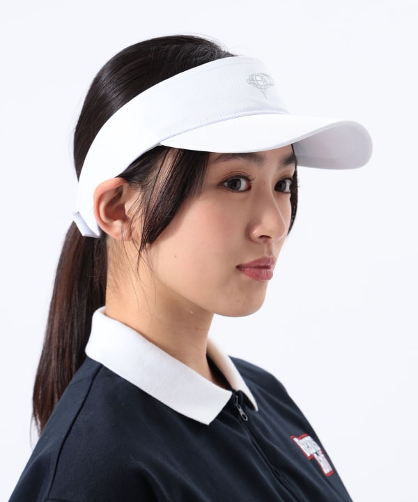 BEAMS GOLF（ビームス ゴルフ）〈WOMEN〉ワンポイント 地球ロゴ