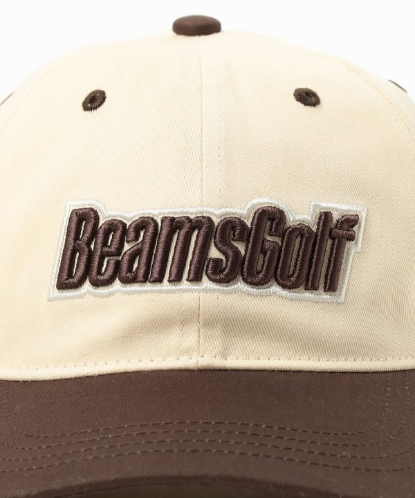 BEAMS GOLF（ビームス ゴルフ）配色ロゴ キャップ（帽子