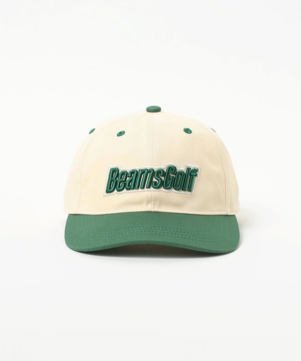 BEAMS GOLF（ビームス ゴルフ）配色ロゴ キャップ（帽子