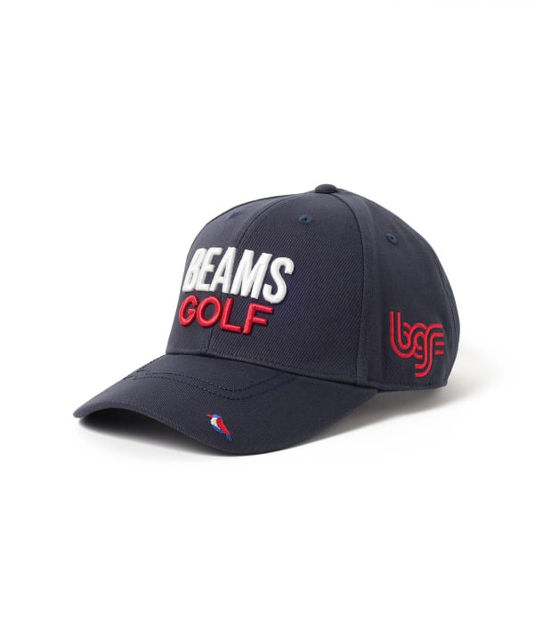 BEAMS GOLF（ビームス ゴルフ）〈WOMEN〉ツアー タフタ キャップ
