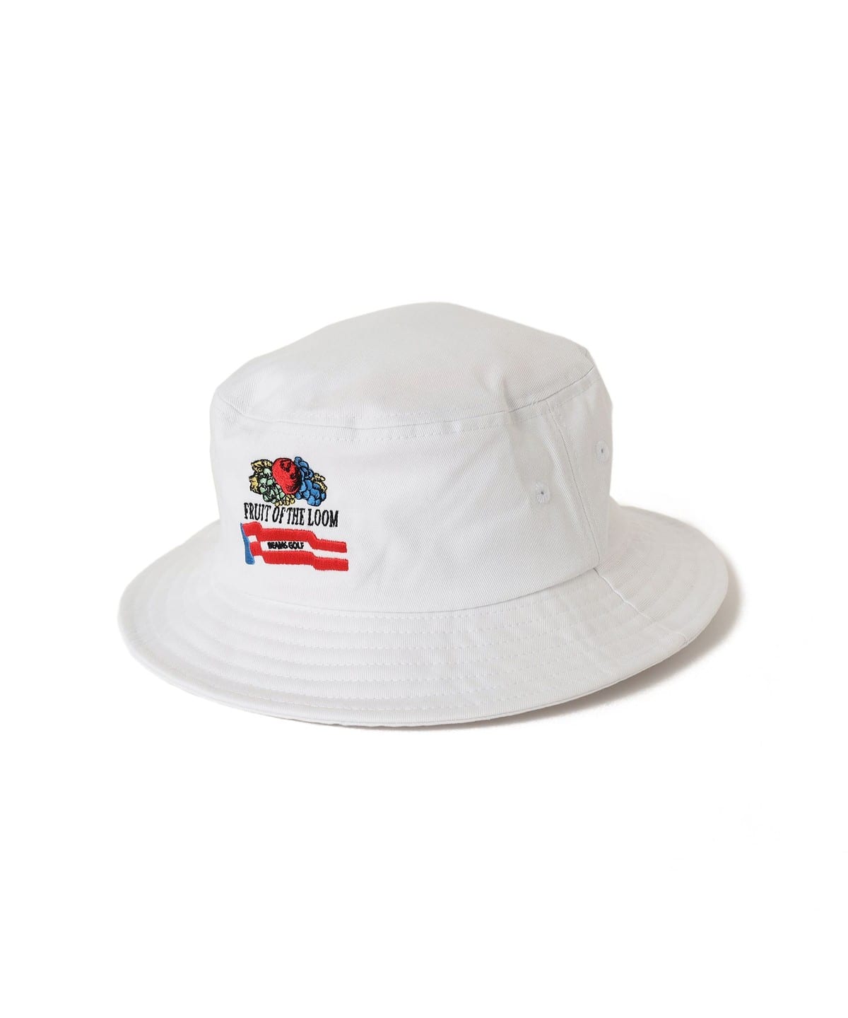 【別注】FRUIT OF THE LOOM フルーツオブザルーム / コットン ロゴハット. 帽子 MEN WHITE ONE SIZE 【別注】FRUIT OF THE LOOM フルーツオブザルーム / コットン ロゴハット. 帽子 MEN WHITE ONE SIZE