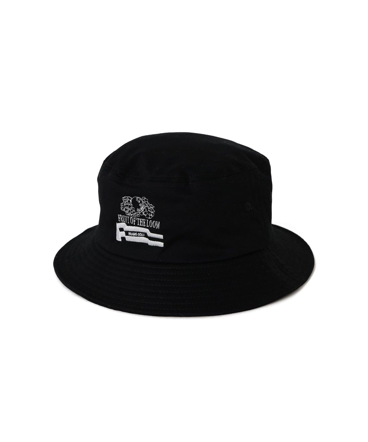 【別注】FRUIT OF THE LOOM フルーツオブザルーム / コットン ロゴハット. 帽子 MEN BLACK ONE SIZE 【別注】FRUIT OF THE LOOM フルーツオブザルーム / コットン ロゴハット. 帽子 MEN BLACK ONE SIZE