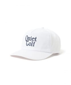 QUIET GOLF / 5パネル キャップ