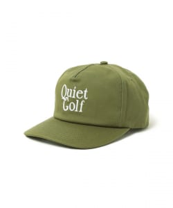 QUIET GOLF / 5パネル キャップ