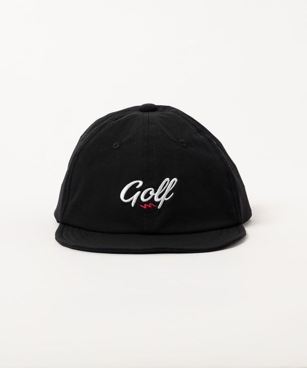 NEW ERA ビームスゴルフ×ニューエラ キャップ 黒 耳当て付き 裏