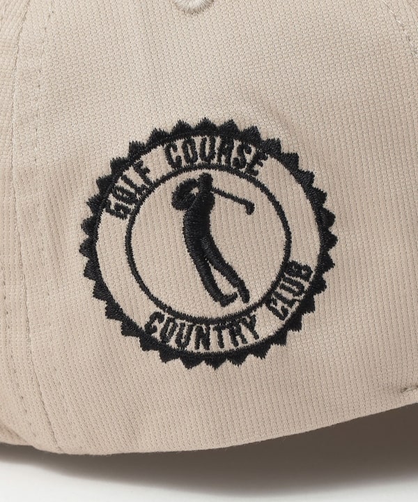 BEAMS GOLF（ビームス ゴルフ）〈WOMEN〉立体ロゴ刺繍 キャップ