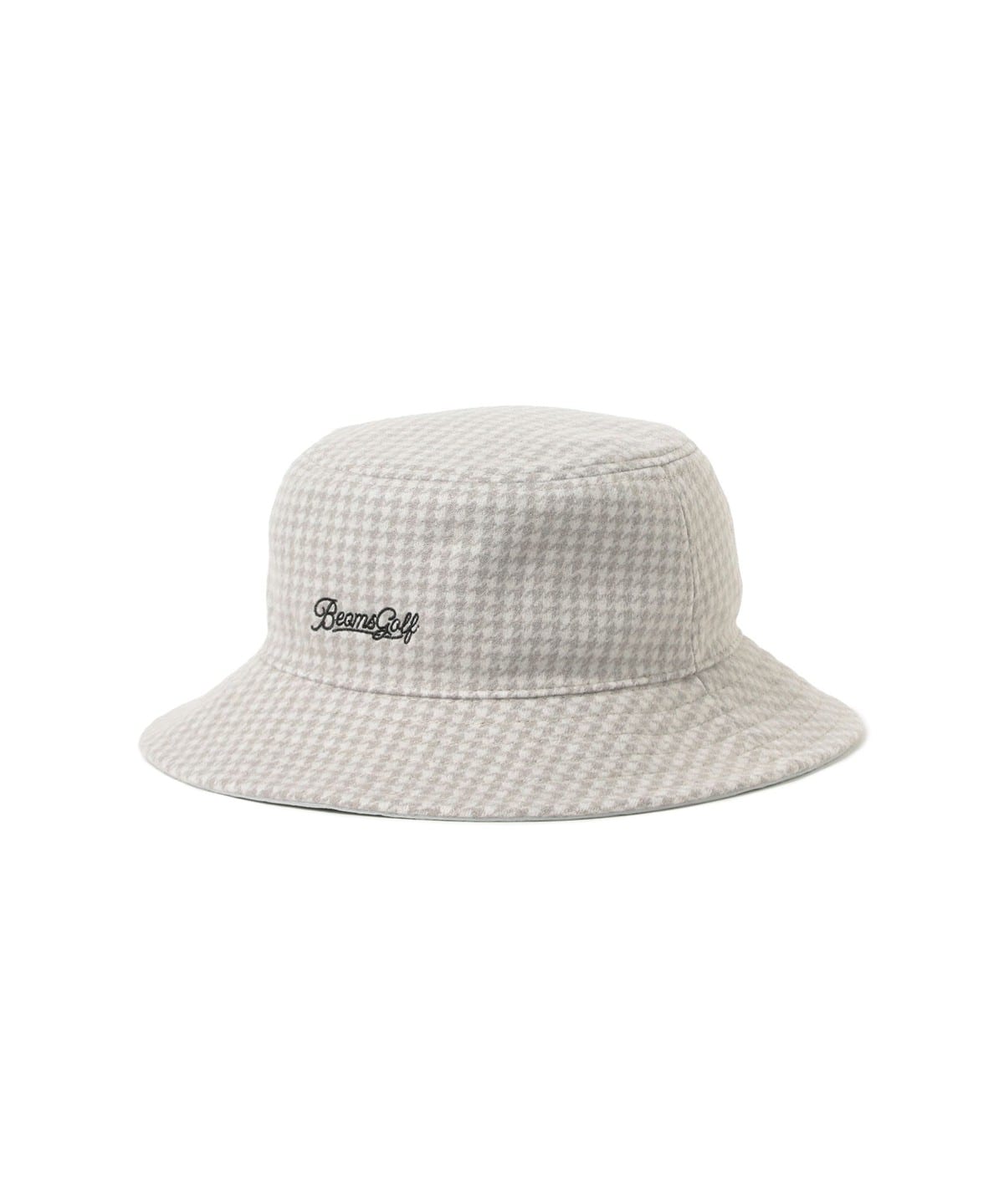 新品未使用　ゴールドゴルフ　ハット BEAMS GOLF（ビームス ゴルフ）〈WOMEN〉千鳥格子 リバーシブル