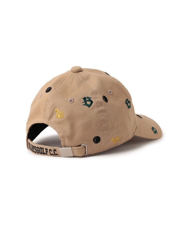 BEAMS GOLF キャラクター刺繍キャップ BEAMS GOLF キャップ 帽子 PEANUTS スヌーピー 刺繍 レディース