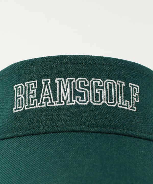 BEAMS GOLF（ビームス ゴルフ）〈WOMEN〉シーズンロゴ刺繍 サン